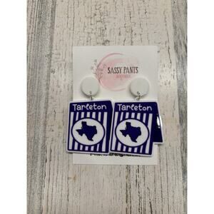 Tarleton State University Whataburger Texas Earrings